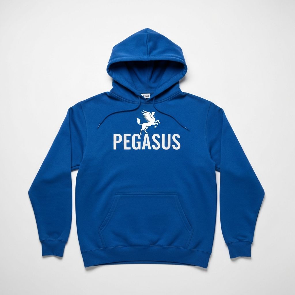 Pegasus Blue Hoodie
